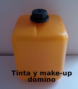 tinta y make-up domino